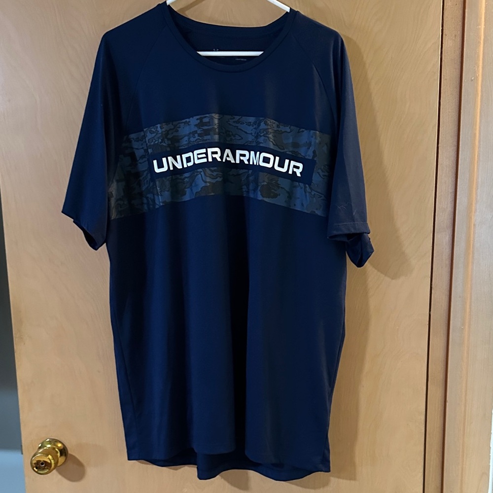 Under Armour Dark Blue Graphic Tee